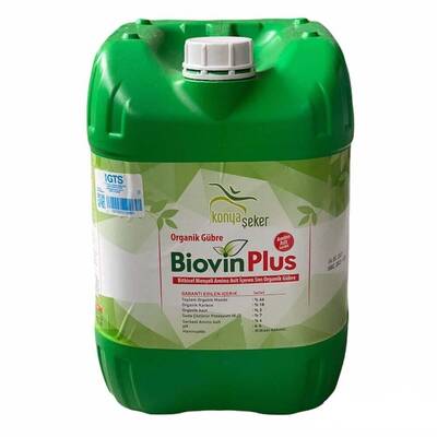 Biovin Plus Bitkisel Amino Asit Sıvı Organik Gübre 20 Litre